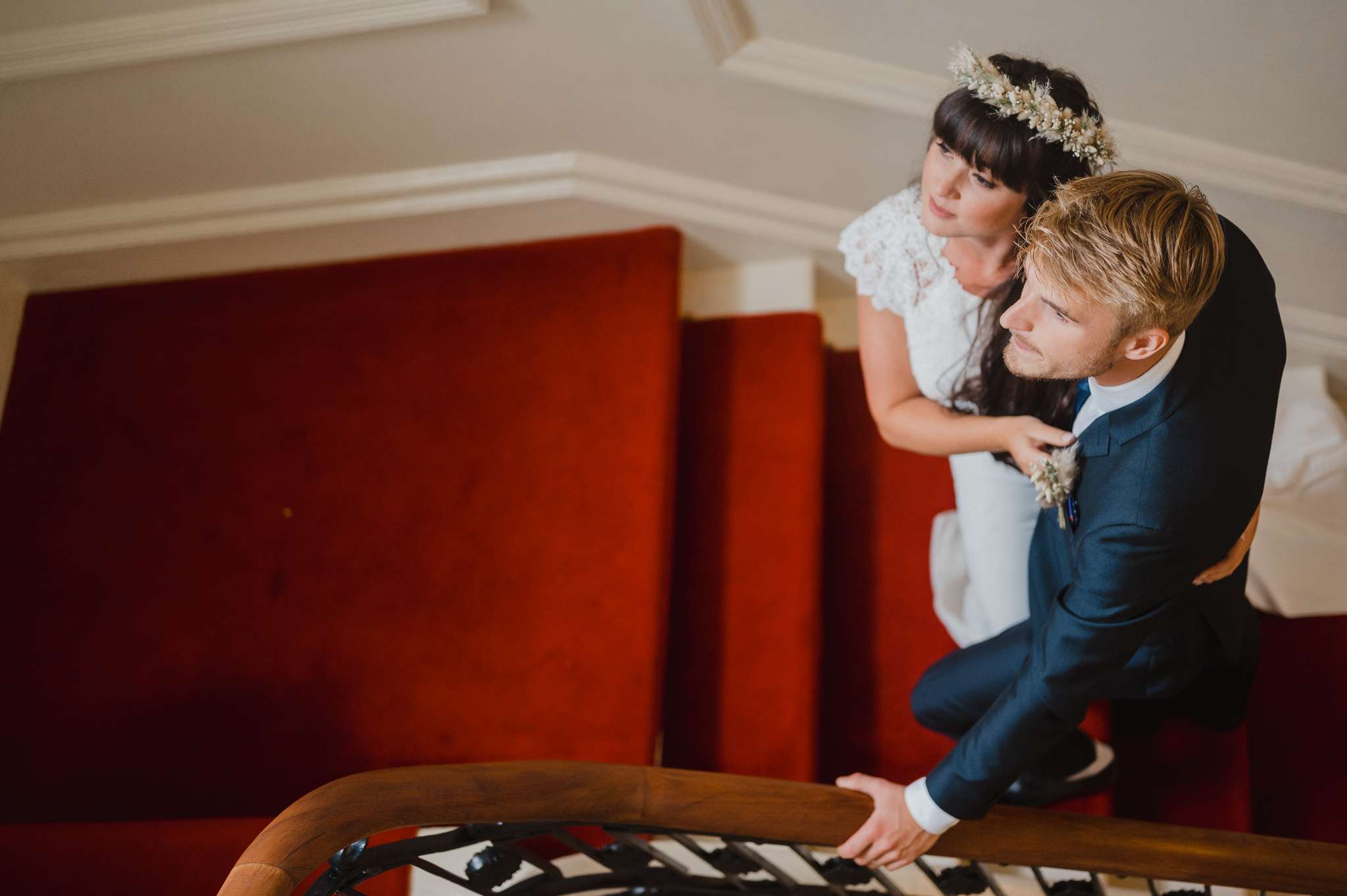 The Polurrian Wedding Venue | Cornwall Wedding Photography | Bride & Groom Portrait