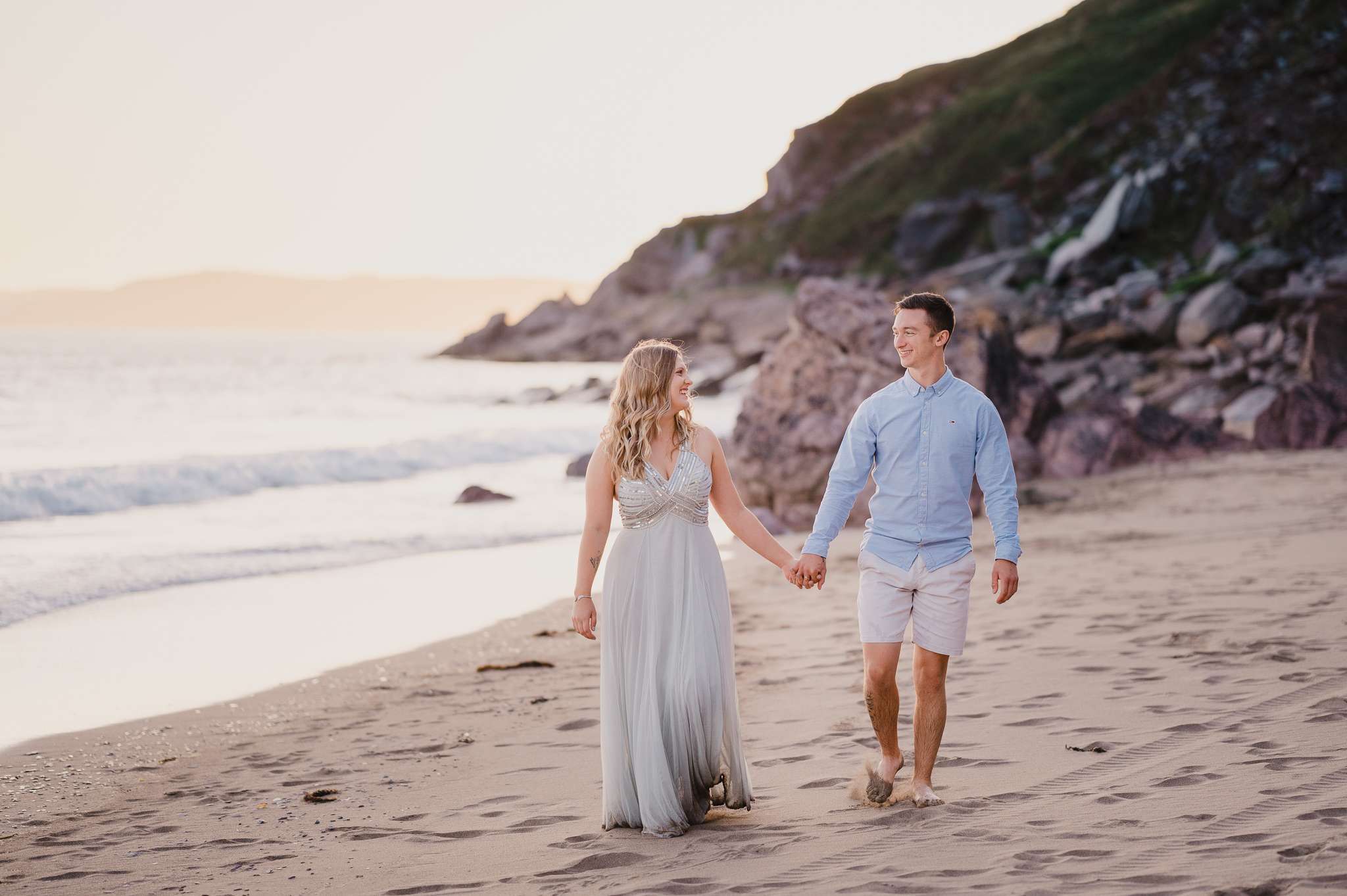 Engagement Shoot | Whitsand Bay | Cornwall Wedding Photography