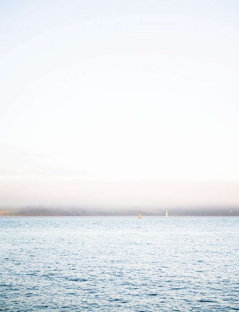 Misty sunset over Falmouth Cornwall - Planning Your Honeymoon