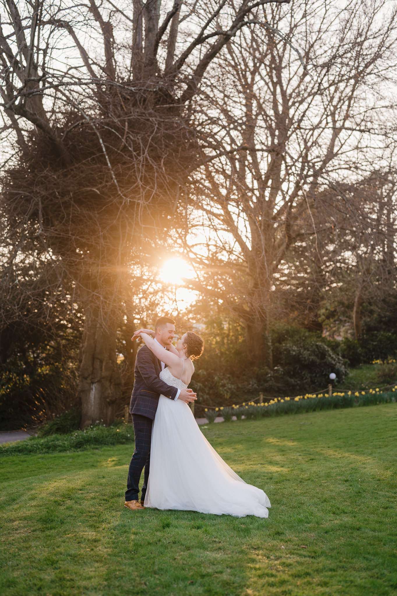 My Guide to Wedding Planning | Cornwall Wedding Photographer | Bride and Groom at The Alverton at sunset