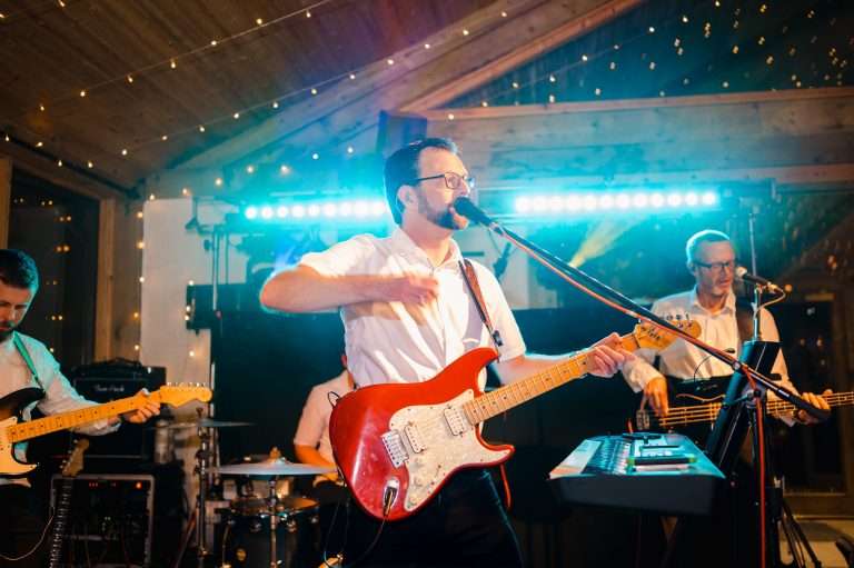 Wedding band playing for wedding celebration at Chycara - Wedding DJ or a Wedding Band? Which is better?