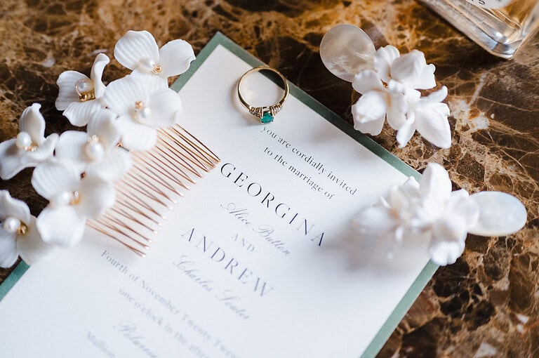 Wedding invitation flat lay - 6 Creative Wedding Invitation Trends