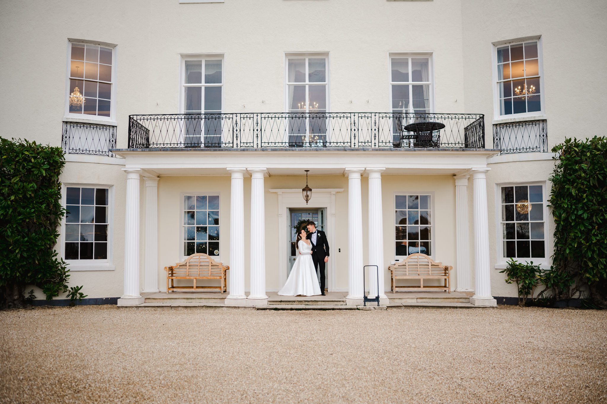 Winter Manor House Wedding at Rockbeare manor