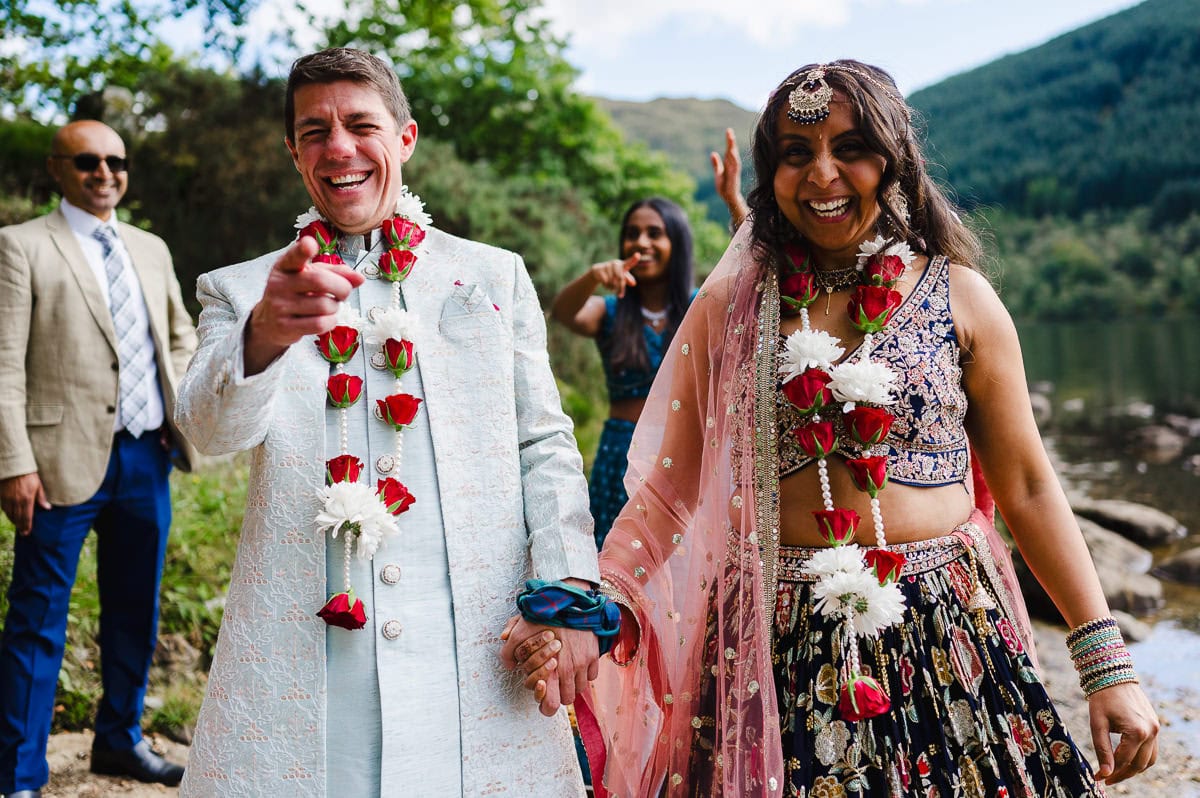 Celebrating love with an Indian fusion elopement celebration in Scotland – Elopement Portfolio