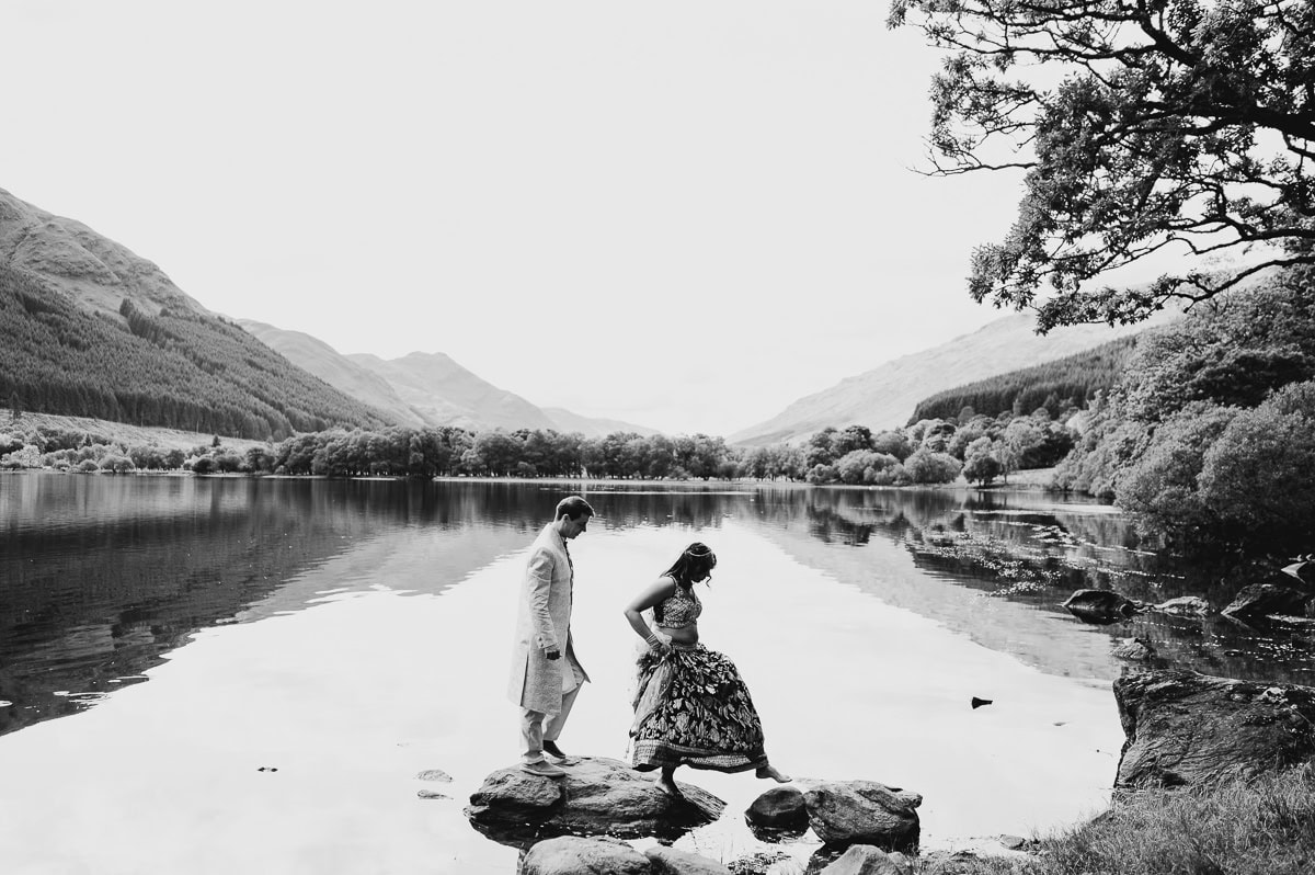 Stepping stones across the pond