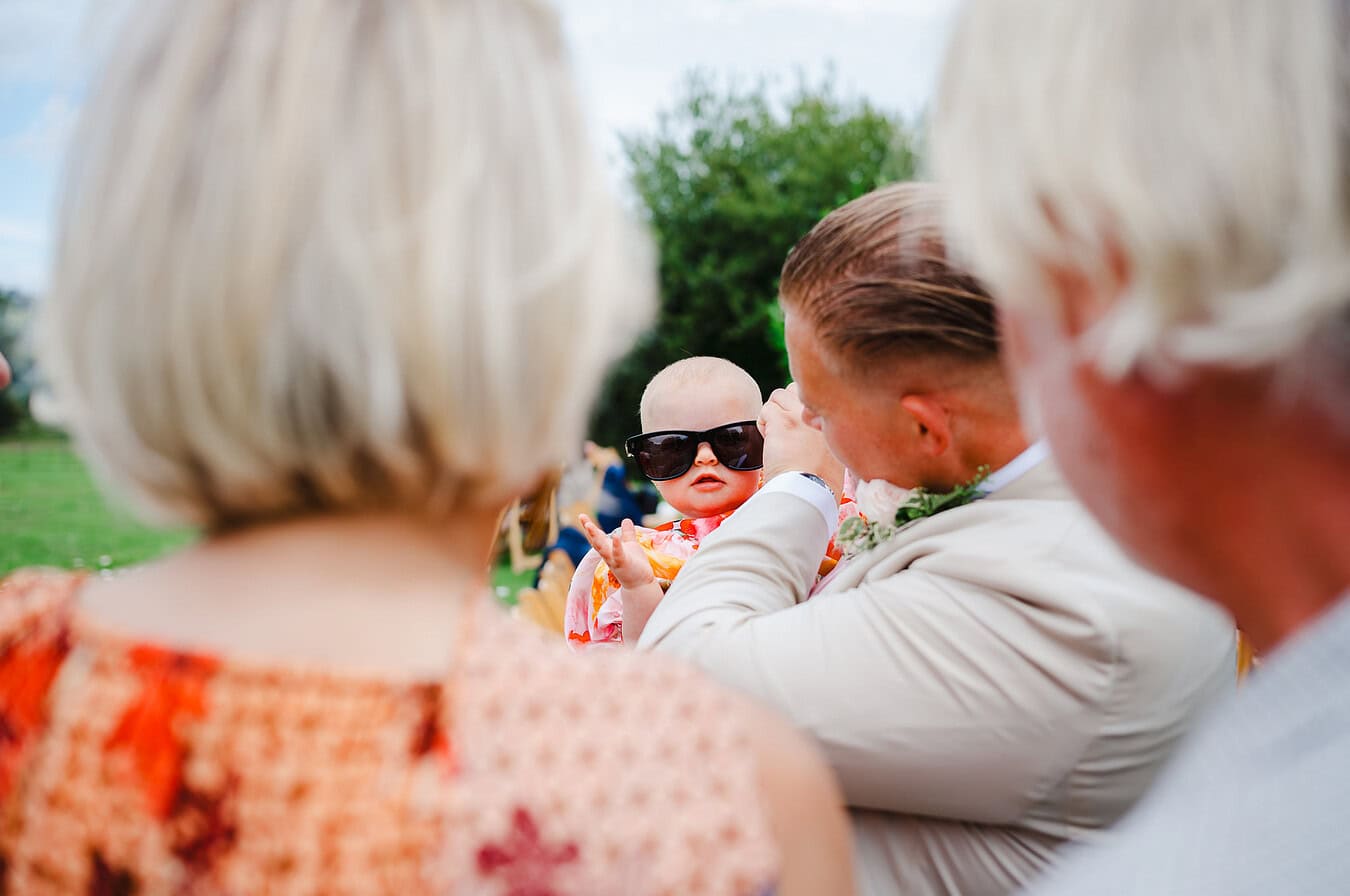 Baby looking cool in shades